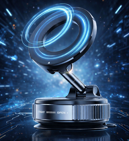 Ultra-Strong Vaccuum Magnetic Phone Holder | Fits All Phones 360 Rotation