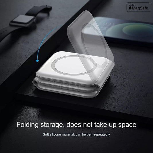 Wallman 3-in-1 Magnetic Foldable Wireless Charger (23W)